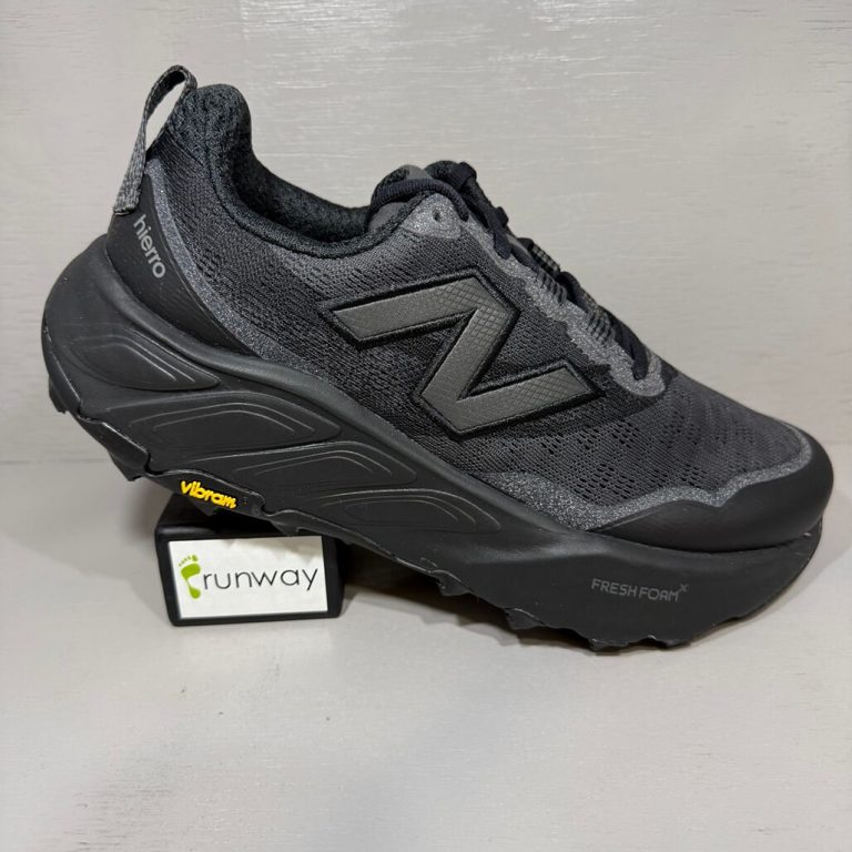 נעלי ריצה גברים NEW BALANCE FRESH FOAM HIERRO V9 רוחב 2E שחור שחור 9Z