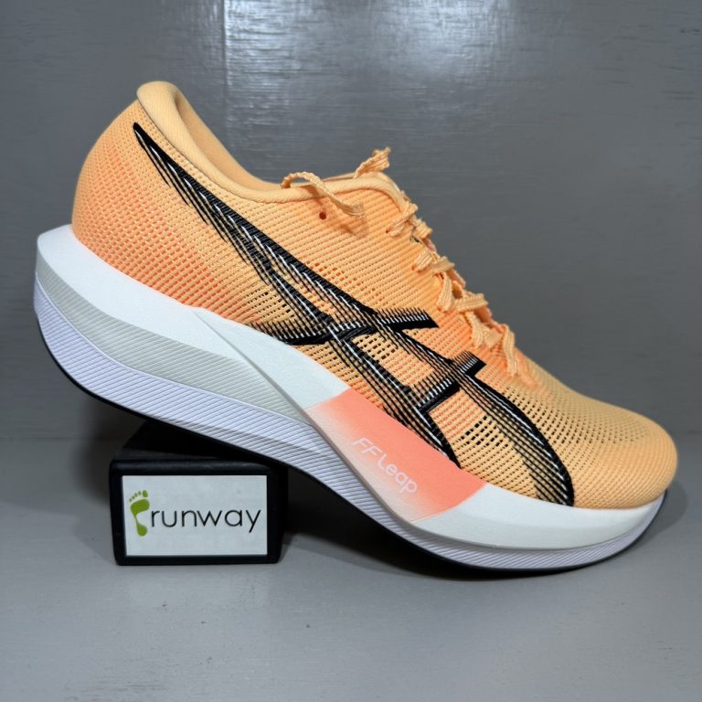 נעלי ריצה ASICS MAGIC SPEED 5 UNISEX רוחב רגיל כתום לבן 183-800