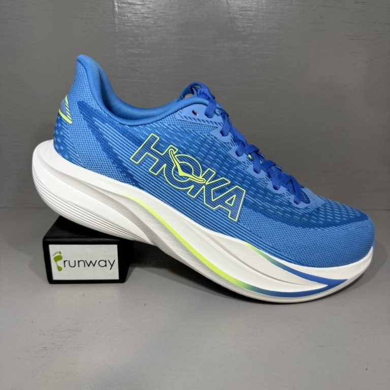נעלי ריצה גברים HOKA MACH 7 רוחב 2E רחב כחול VSF
